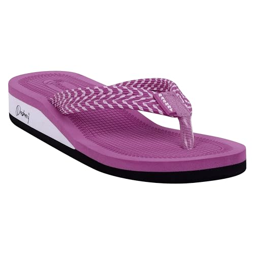 Image of Dashny Women's (1434) |Extra Super Soft Comfortable Slippers |Brown Casual Slides Slippers