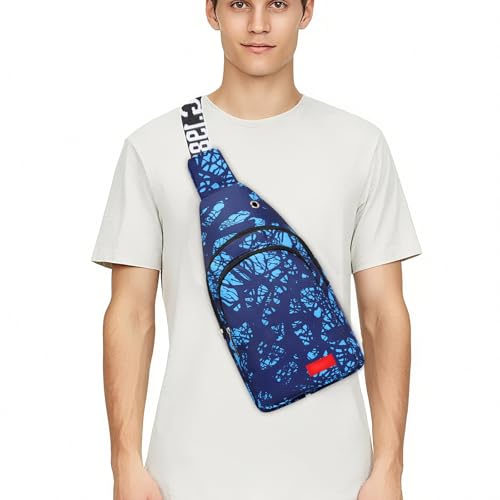 Crossbody Bags for Women Men, Sling Bag Bakpack Fanny Packs Chest Shoulder Purses Daypack for Outdoors Hiking Travel Cycling3