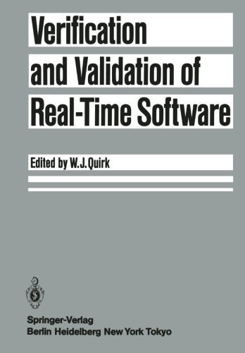 Verification and validation of real-time software 0387151028 Book Cover