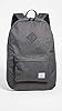 Herschel Heritage Backpack, Black Crosshatch/Black Rubber, Classic 21.5L #1