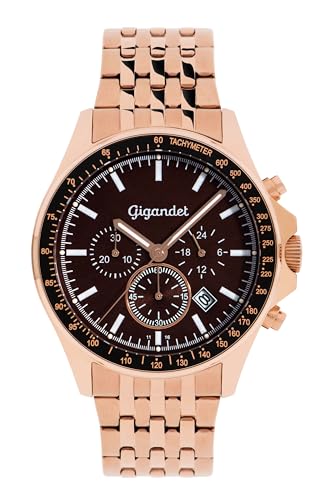 Montre quartz japonais Gigandet Hommes, le cadeau idéal en acier inoxydable