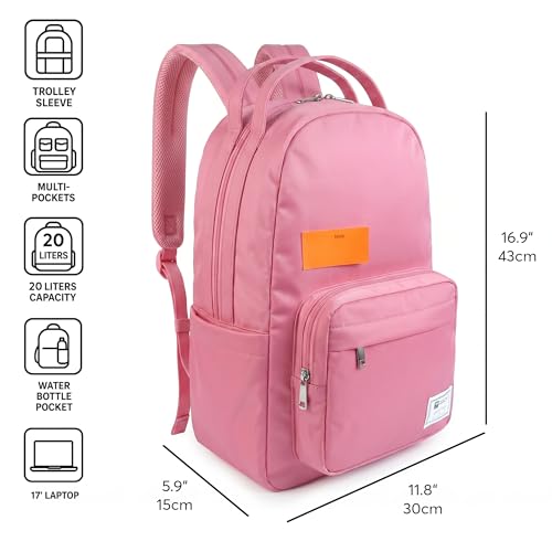 Mochila Xach casual y ligera con funda para laptop 17” miniatura 6