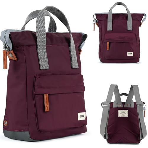 Sac à dos ROKA London BANTRY B NYLON prune taille S