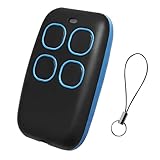 Telecomando Cancello Universale 4 in 1 Multifrequenza 280-868 MHz, Radiocomando Rolling Code e Codice Fisso Compatibile con CAME NICE/FA AC/BENINCA/SCS Sentinel, Duplicatore Programmabile