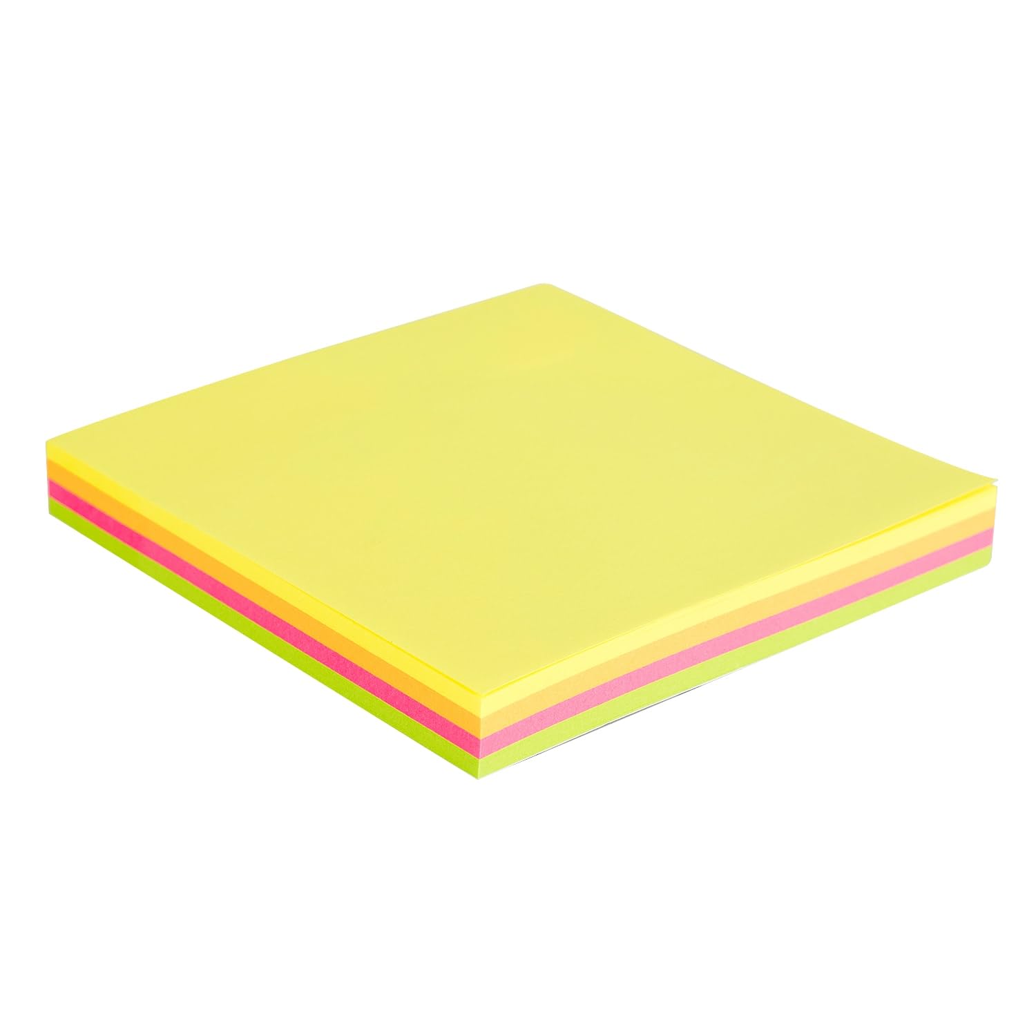 Deli 100 foglietti adesivi, 76 mm x 76 mm, multicolore