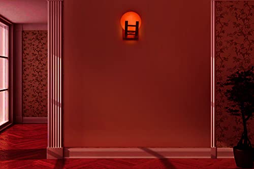 Image of Traditional Indoor Wall Light Wall Lamp Wood Light for Home Decoration,Living Room,Indoor Outdoor (Brown) Globe Shape Wooden 5 to 80 Watts E27 Holder(Bulb not Included) Pack of 4