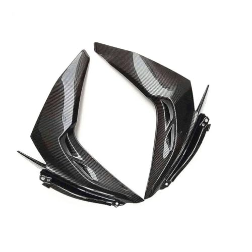 KJERUL - Carénage Spoiler latéral Moto Motorrad-Vorderseiten-Kühlerverkleidungsabdeckung Verkleidungsschild Motorrad-Seitenverkleidungsabdeckung Für Z1000 2014-2016