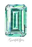  Spiritual Gems: Notebook for Bible Study Personal Study Emerald Gem Design Plain Lined Paper 120 pages