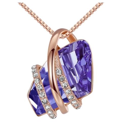Leafael Birthstone Pendant Necklace for Women Cover