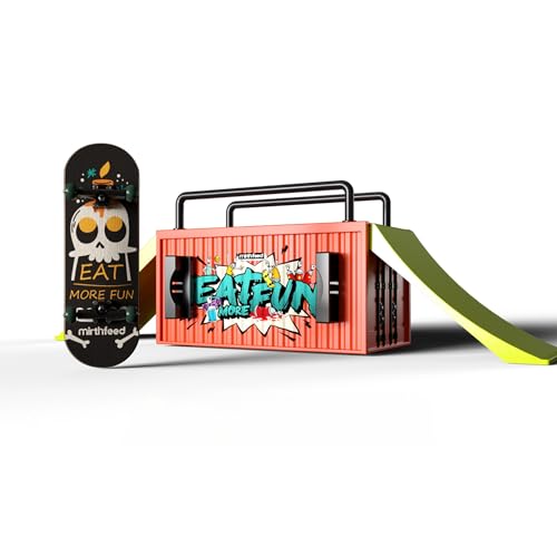 Buy MIRTHFEED Fun Box Container with Ramps and Rails | 32mm Pro