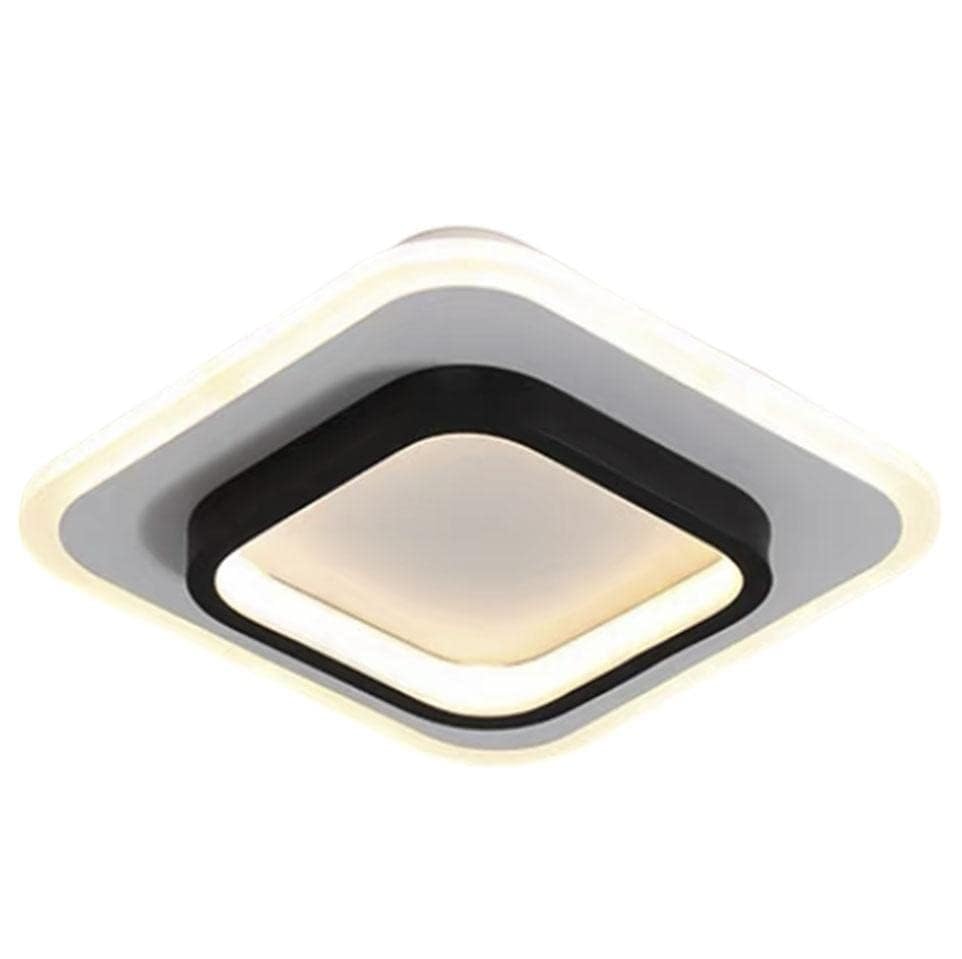 Led Ceiling Light Fixture Flush Mount for Bedroom Balcony Warm White Square|Home & Garden|Lamps, Lighting & Ceiling Fans|Chandeliers & Ceiling Fixtures-image-0