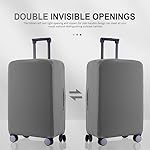 Travel Luggage Cover - Scratch-Resistant Suitcase Protector (Slate Gray, S(19-21 inch)) - Image 2