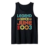 Photo Gallery legend since june 2003 birth of birthday vintage men women canotta Photo Gallery legend since june 2003 birth of birthday vintage men women canotta
