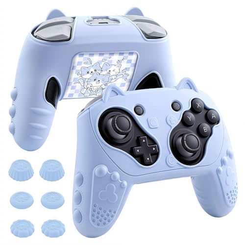 For Switch 2 Pro �R���g���[���[ �P�[�X �V���R���� �ی�P�[�X ���� �L���f�U�C�� �ی�J�o�[ �W���C�X�e�B�b�N�J�o�[�t�� �h�o ���h�~ ����h�~ ����~�� �S�ʕی� �l�ԍH�w�Ɋ�Â����݌v �g�тɕ֗� for Switch 2 Pro