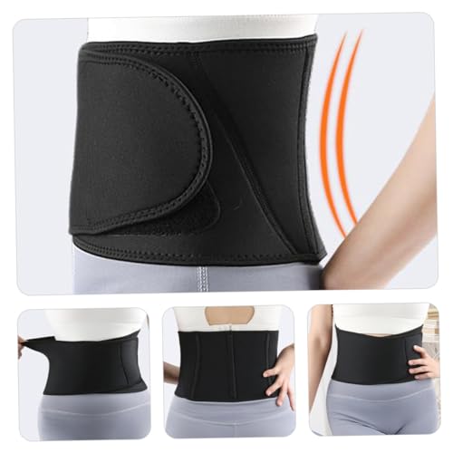 Faja deportiva para cintura, soporte lumbar talla L negra miniatura 4