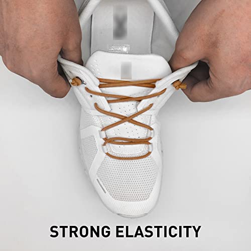 Image of 3 Pairs Elastic No Tie Shoe Laces, Stretch Bungee Laces