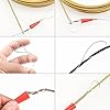 5M Universal Wire Lead Threading Device Tool, Gold Copper Fish Tape, Electrical-Fish-Tape, Wire Threading Tool