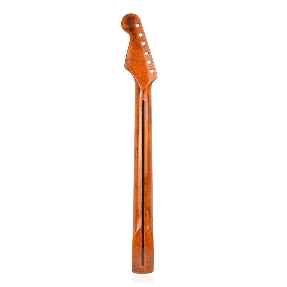 Tumnea - Manico per chitarra elettrica per chitarra elettrica, 22 tasti, manico per chitarra elettrica, acero, tastiera per chitarra elettrica, compatibile con chitarra elettrica