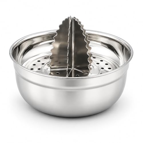 Image of stainless steel manual citrus juicer hand cold press lemon and orange juicer and squeezers with Round Bowl Big size 500ml (Type 6)