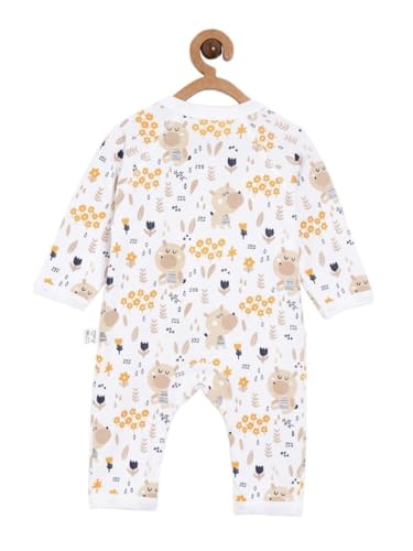 Image of The Mom Store Baby Romper Jabla Style For Boys And Girls | Cotton | Soft Infant Bodysuit | Trendy Stylish Sleepwear For Newborn Baby | Printed | Unisex Comfortable Everyday Baby Wear
