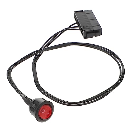 Cable adaptador de encendido para PC de 3 piezas y componentes de placa base 4