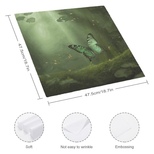 Servilletas de Tela Reutilizables 18x18 Pulgadas Paq 6 miniatura 2