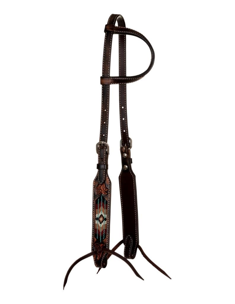 Circle Y Southwest Beaded One-Ear Headstall