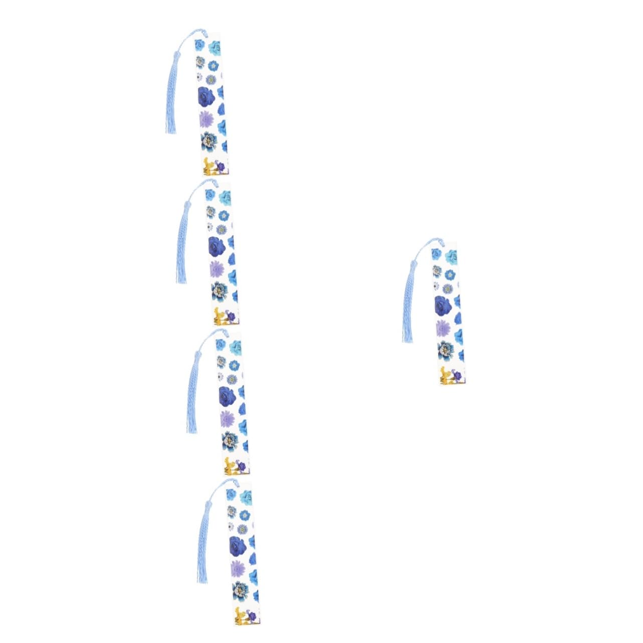 Ciieeo 5pezzi Segnalibro Epoxy Con Fiori Secchi Decorativi Segnalibro Portatile e Leggero Per Lettura Accessorio Estetico Per Libri e Studio Idea Unica Per Amanti Dei Libri