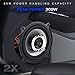 Suacopzar 5in 2-Way Coaxial Car Speakers, 300W Peak (80W RMS) Vehicle Coaxial Speakers, Car Audio Coaxial Speaker System for Car Speakers Replacement, Car Auxiliary Speaker Set W/Wire & Cover (Pair)