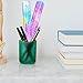 2 PCS 12 Inch Flexible Ruler, Bendable Plastic Ruler, Soft Bendable Gradient Colour Rulers with Centimeters and Inches for Student School Classroom Office Supplies