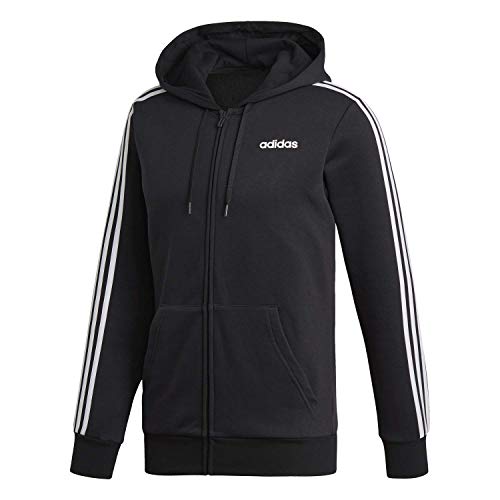 Image of adidas mens Essentials 3-stripes Fleece Hoodie