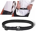 TORMEN Chemise élastique Ceinture de séjour, Chemise Stay Ceintures Porte-shirt Tucker, Bande élastique réglable Non-Show, Ceintre antidérapant pour chemises cousues - Entreprises & Utilisation occasionnelle pour les hommes (noir)=Ceintures réglables élastiques, clip antidérapant