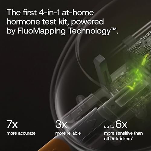 Image of Mira Ultra4 Fertility Monitor & Ovulation Test Kit, Track 4 Key Fertility Hormones LH, PdG, E3G, and FSH for Family Planning & Pregnancy, Digital Results at Home with the Analyzer + Mira App, 30 Tests