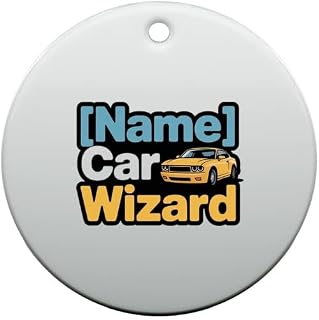 Fun Custom Professional Career Ornament Occupation Title Honor Clan Work CAR Wizard Name Imprint
