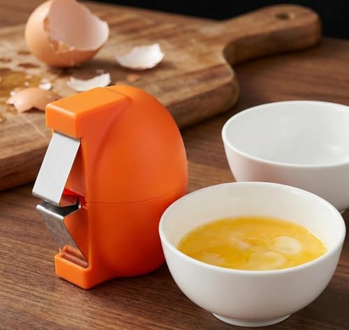 3 Pcs Egg Shell Opener, Egg Separator Egg Cracker Egg Peeler for Raw Eggs, Hard Boiled Egg Peeler Tool for Cutting Eggs,Quickly Cutting Off Eggs Breaker Kitchen Gadgets for Cooking Bakery #2