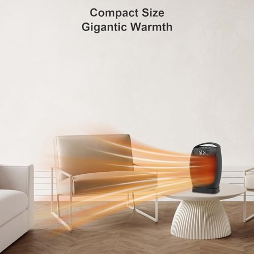 Portable Electric Space Heater Ceramic