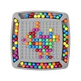 Miyanvuo Tischspiele - Regenbogen Kugel Schachbrett Strategiespiele - Interaktive Tisch Strategiespiel Werkzeuge Für Familie Reise Kinder Geburtstag