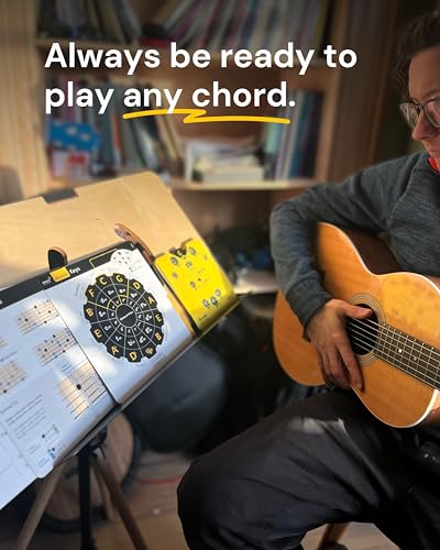 guitar chords chart pack 8x834 learn chords for guitar guitar chord progressions guitar scales guitar triads back to school music learning tool the guitar theory cheat sheet - easy read