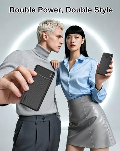 AsperX 2-Pack 10000mAh USB C Output Portable Charger Power Bank Fast Charging, Portable Phone Charger External Battery Pack for iPhone, Samsung, Google LG and Heated Vest - Image 4