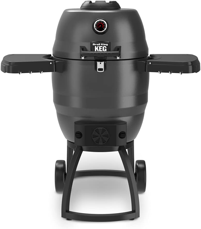 Broil King 911470 Keg 5000 Kamado Charcoal Grill, Charcoal Grey