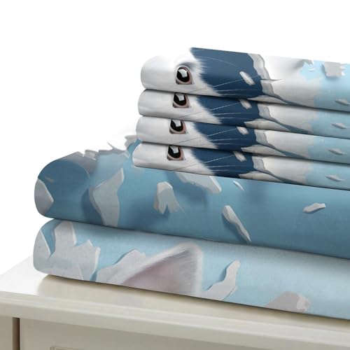 Parure de lit 3D aigle volant pour chambre d'ado dynamique