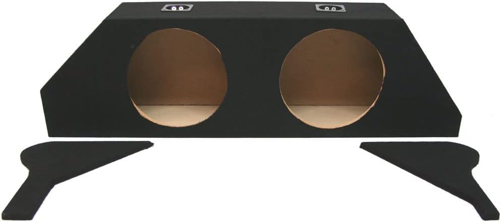 American Sound Connection Compatible with 2012-2015 Chevy Camaro Coupe Trunk Kicker Comp C12 Dual 12" Sub Box Enclosure New - Final 2 Ohm