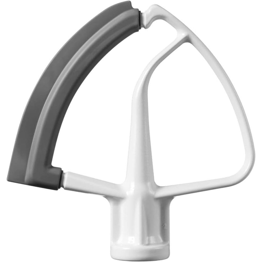 KitchenAid 5KFE5T Flex Edge Beater for Tilt-Head Stand Mixers | Fits KitchenAid 4.3L & 4.8L (4.5–5 Quart) Artisan Models | Silicone Scraper Paddle for Faster, Cleaner Mixing & Easy Cleaning