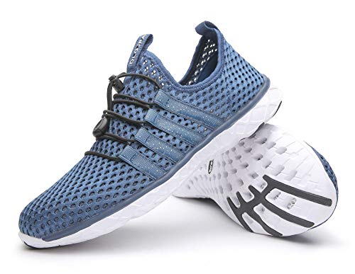 Image of DLGJPA Men's Lightweight Quick Drying Aqua Water Shoes