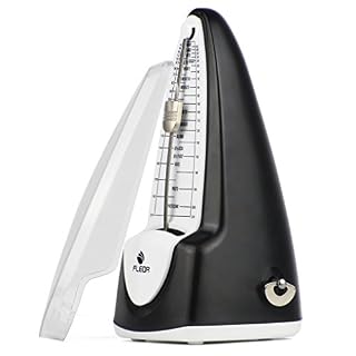 FLEOR Mécanisme mécanique à remonter avec métronome pour musiciens guitare, basse, piano et violon, noir - Les Beatles, Paul McCartney, John Lennon, RIngo Starr, George Harrison FLEOR Mécanisme mécanique à remonter avec métronome pour musiciens guitare, basse, piano et violon, noir – Image 2