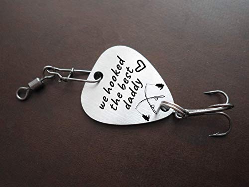 Gift For Dad We Hooked The Best Daddy Stainless Steel Fishing Lure,Fathers Day