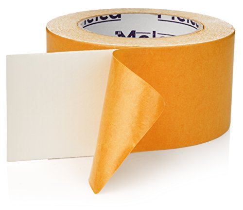 Double Sided Carpet Tape - Rug Tape for Area Rugs on Hardwood, Carpet, Tile (2.5 Inch , 10 Yards)