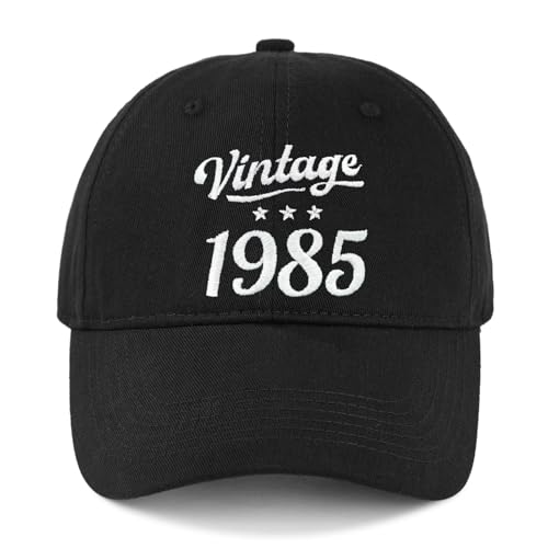Toctax Gorra de Béisbol Hombre Regalo de 40 Cumpleaños Personalizados Algodón Gorra Hombre Mujer con Vintage 1985" Regalo Dia del Padre