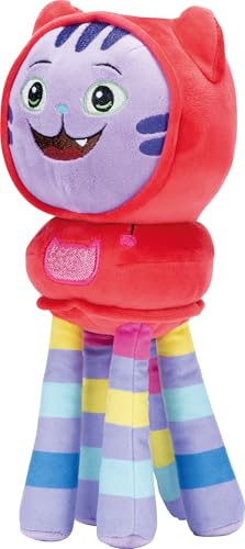 Schmidt Spiele 42789 Gabbys Dollhouse, DJ Katzenminze, 28 cm Plüschfigur, grün