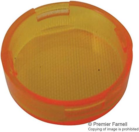 APEM A0163C LENS, ROUND, AMBER (25 pieces)